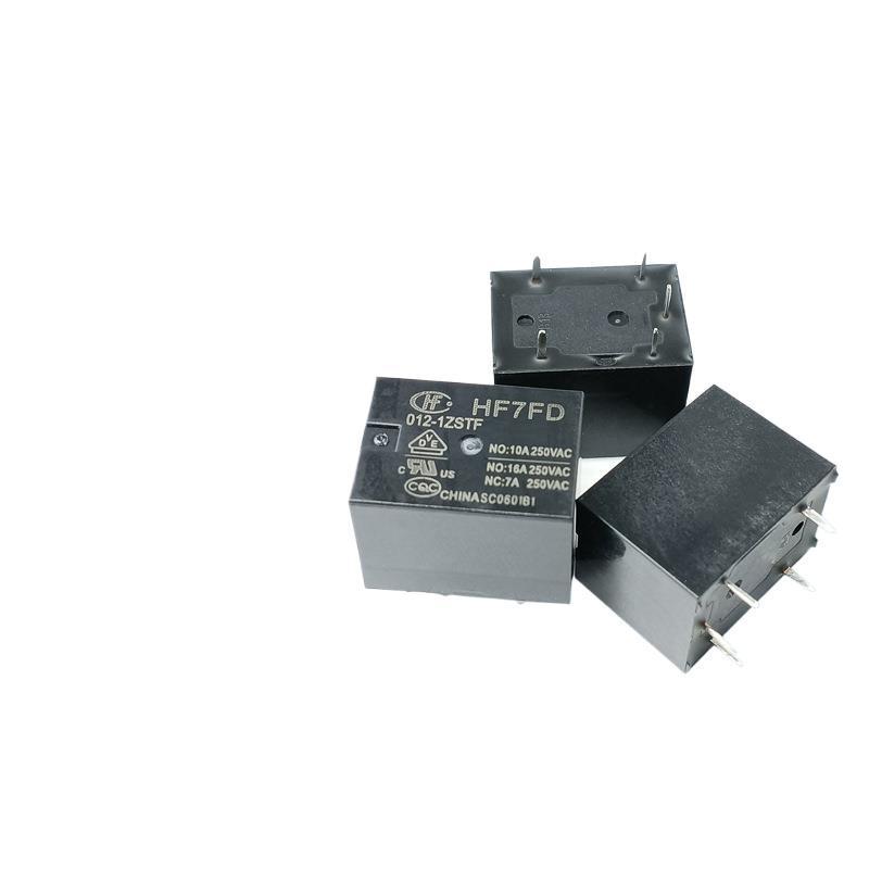 High Power 10A 5-Pin Relay HF7FD/012-1ZSTF with Changeover Capability