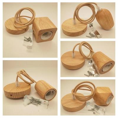 Modern Simple Lamp Base Irregular Wooden Light Holder Creative Lamp Holder  Home Lighting