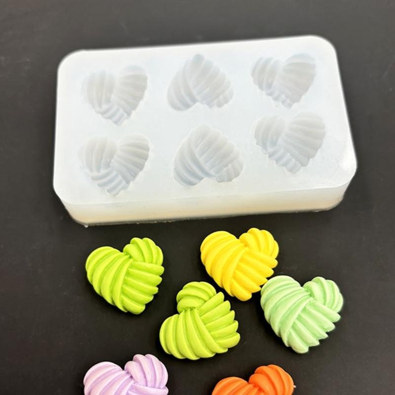 Handmade Earring Silicone Mold With Star Heart Fruit Designs For Custom Jewelry Accessories Creation