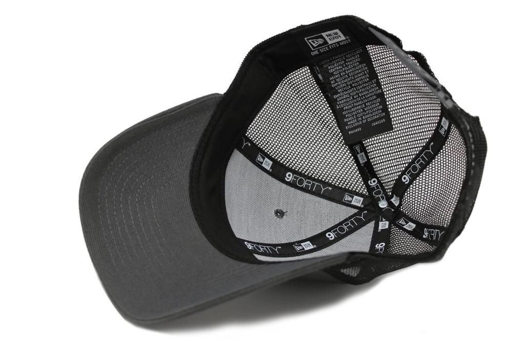 New Era Trucker Mesh Cap 9FORTY Recycled Snapback Cap GRAPHITE Free Size