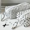 Stippenprint Stof Potloodtas Grote Capaciteit Pennen Etuis Reizen Make-up Opbergtas voor School Kantoren Reizen Dagelijks Gebruik