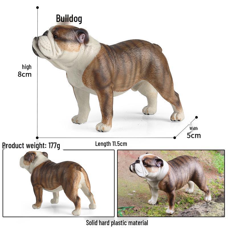 Children s Cognitive Simulation French Bulldog Plastic Ornament