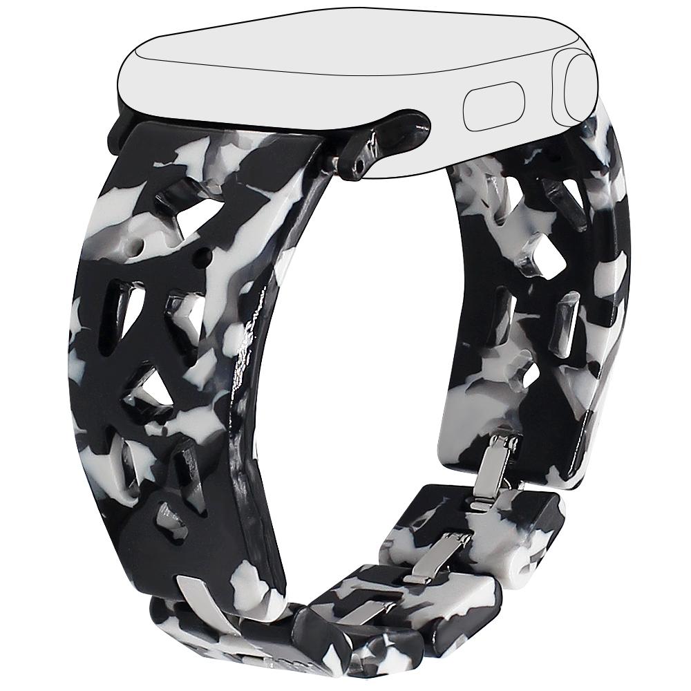 

Смола ремешок для Apple Watch Series 10 42мм/9 8 7 41мм/SE (2023) SE (2022) SE 6 5 4 40мм/3 2 1 38мм Ремешок для часов Black