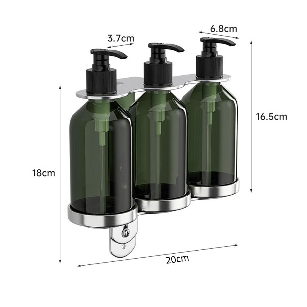 Bathroom Soap Dispenser Size As Picture Show Manual Soap Dispenser Manual Pump Secure Mounting Versatile Usage
