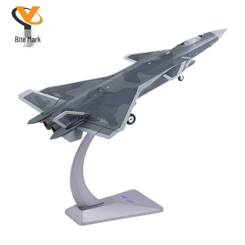 J-20 Fighter Jet Alloy Model 1:48 Scale