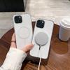 For iPhone 14/13 Case Compatible with MagSafe Clear Slim PC Phone Back Cover
