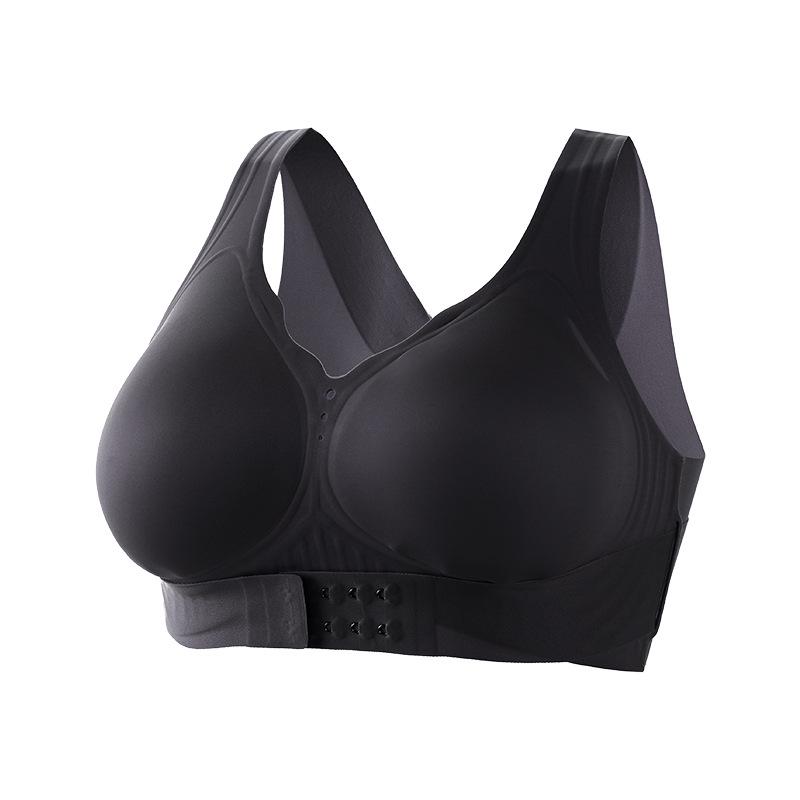 Women's Posture Correcting Seamless Bra with Front Buckle - Lifts, Shapes & Supports for Beautiful Back and Anti-Sagging.