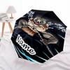 Personalized Name Demon Slayer1 Print Umbrella - Automatic Open/Close, Eight-Rib Durable Frame, Automatic Folding Umbrella