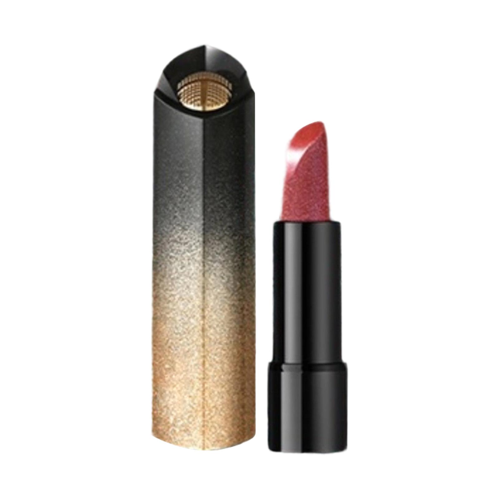 

Glitter Lip Balm Long-lasting, Shiny Golden Lip Balm High Color Perfection, Non-staining Lip Gloss Glittery, Enlarged Lips Lip Balm One Size