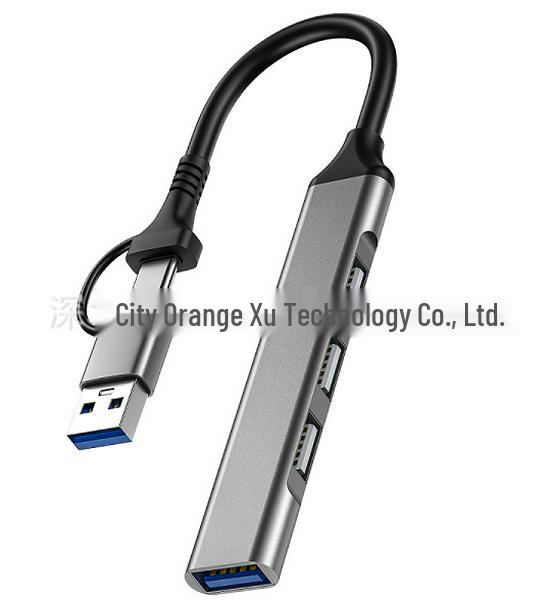 USB-C Extender Hub: 4-in-1 Laptop & Phone Expansion Dock