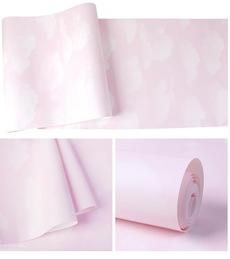 Blue Sky and White Cloud Wallpaper Home Decor Kids Bedroom Wall Paper Roll for Kindergarten Walls Nursery