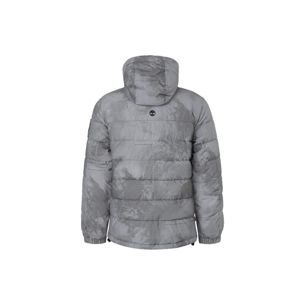 Timberland Reflective Pattern Casual Cotton Jacket Men Jacket Gray A2D9A-AS3