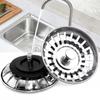 1pc/2pcs Kitchen Sink Strainer Stopper Waste Plug Sink Filter Filtre Sink Strainer Filter Floor Drain Kitchen Tools