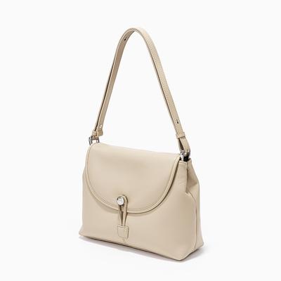 Yeni Niş Tasarım Hakiki Deri Koltuk Altı Çantası, Üst Sınıf ve Modaya Uygun Crossbody Çanta, Büyük Kapasiteli İşe Gidip Geliş Tek Omuz Kadın Çantası