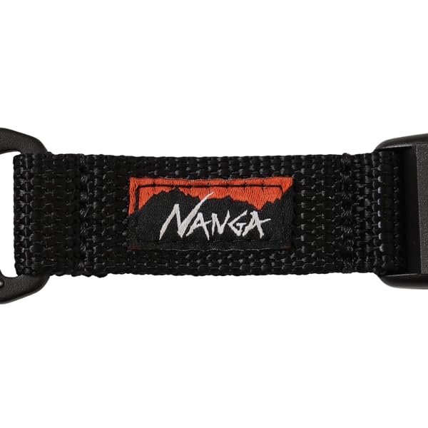 NANGA CARABINER KEY HOLDER Carabiner Key Holder, Key Strap, Bag, Belt, Camping, Outdoor (BLK) (SAX)