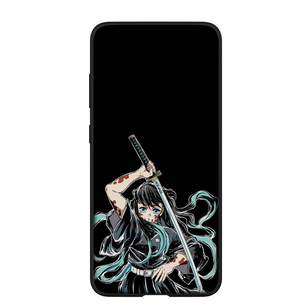 Case for iPhone 17 16 15 Plus Huawei P30 P20 Lite Redmi Note 14 12 11 13 Pro Max OPPO A60 A80 A40 A18 A38 Nezuko Demon Slayer Tanjirou Muichiro Tokito