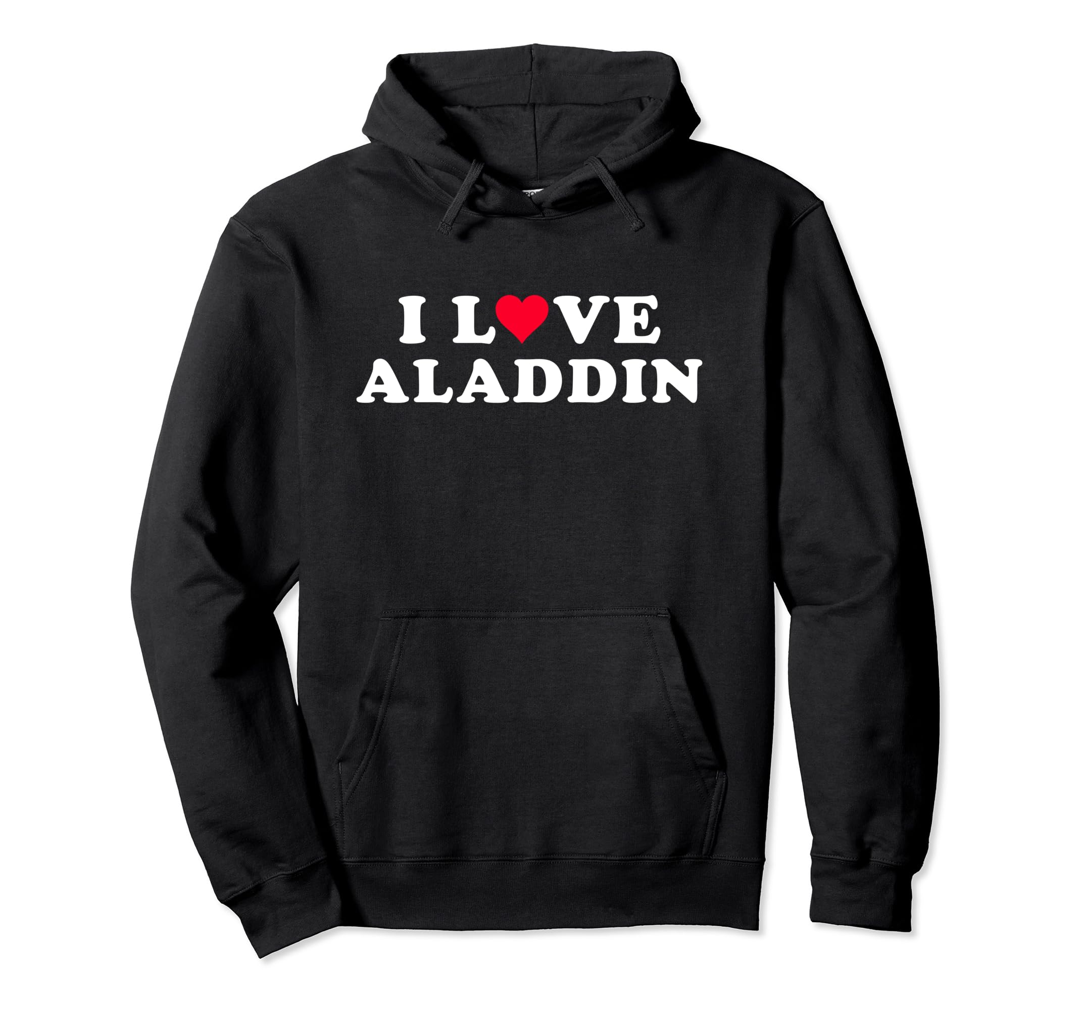 

I Love Aladdin Matching Girlfriend & Boyfriend Aladdin Name Hoodies