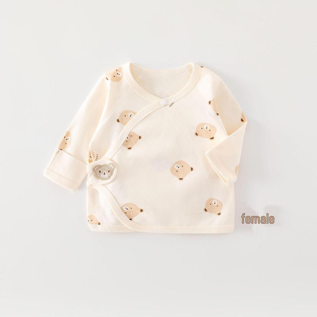 Newborn Seasonal Pure Cotton Half-Back Sleepwear for Infants - Boys & Girls Crawling Outfit