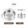 304 Stainless Steel Anti-Slip Floating Pet Bowl – Spill-Proof Food & Water Feeder with Heavy Duty Design for Dogs