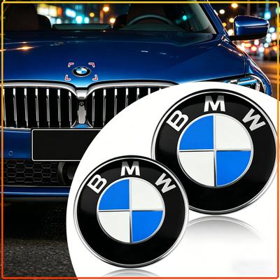 Auto Vnější Přední Kapota Zadní Kufr Znak Odznak 74/82mm Pasující Příslušenství Pro E90 E34 E36 E39 E53 E60 F10 F30 F15 F16 G06 G07 X1 X5 X3 X6 M3 M5 M6