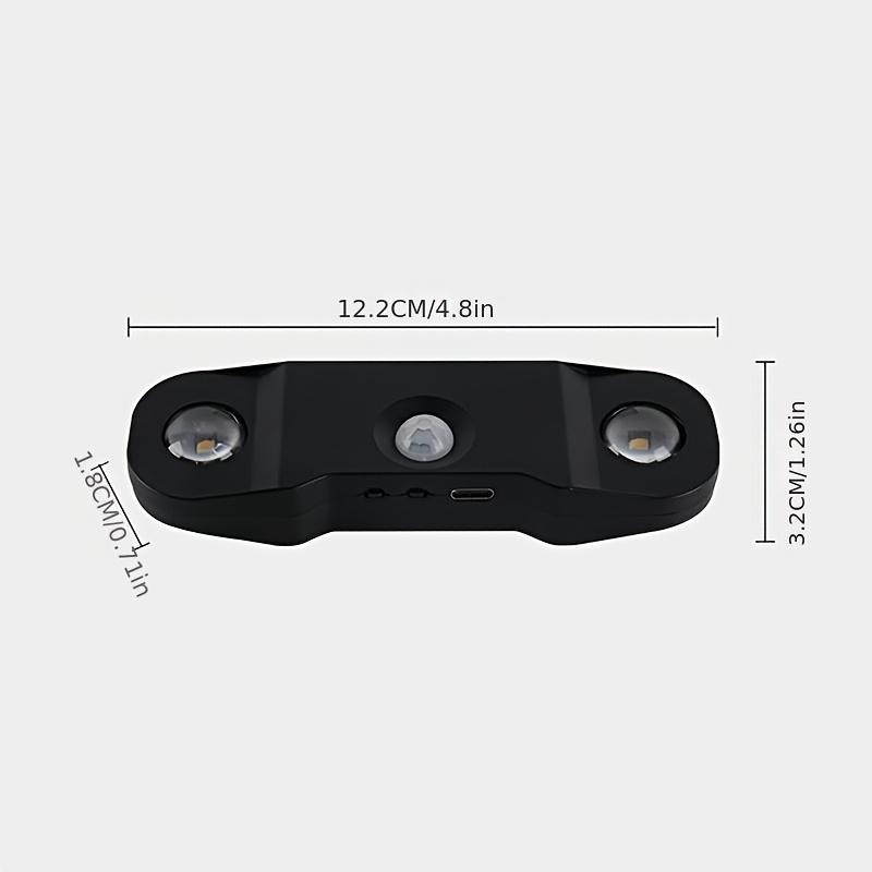 Smart PIR Motion Sensor LED Night Light Wireless Magnetic Cat Eye Hill Wall Lamp