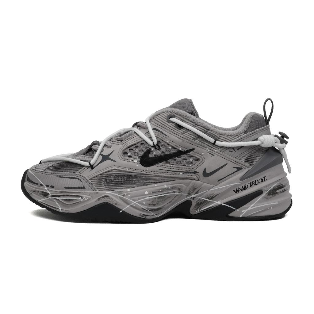 Nike M2K Abrasion Resistant Waterproof And Breathable Low top Chunky Sneakers Unisex Smoke Gray BV0074-001(Team162-)