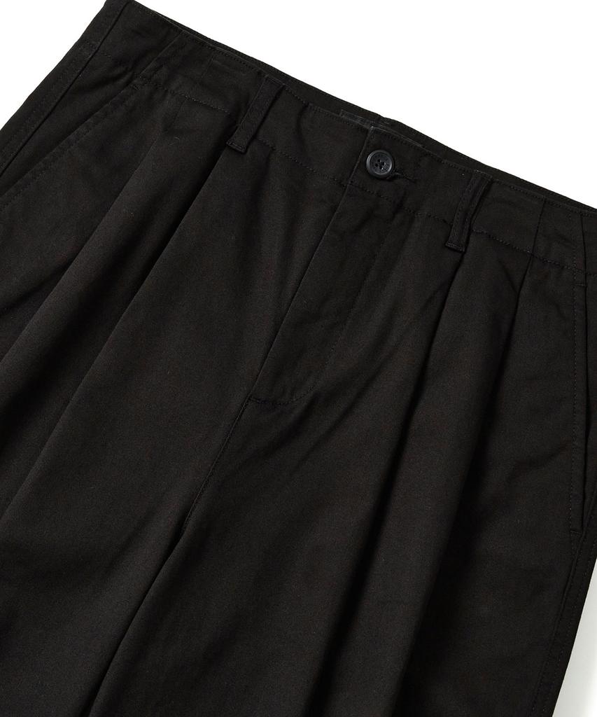 KULTE Cotton Wide Balloon Pants Black