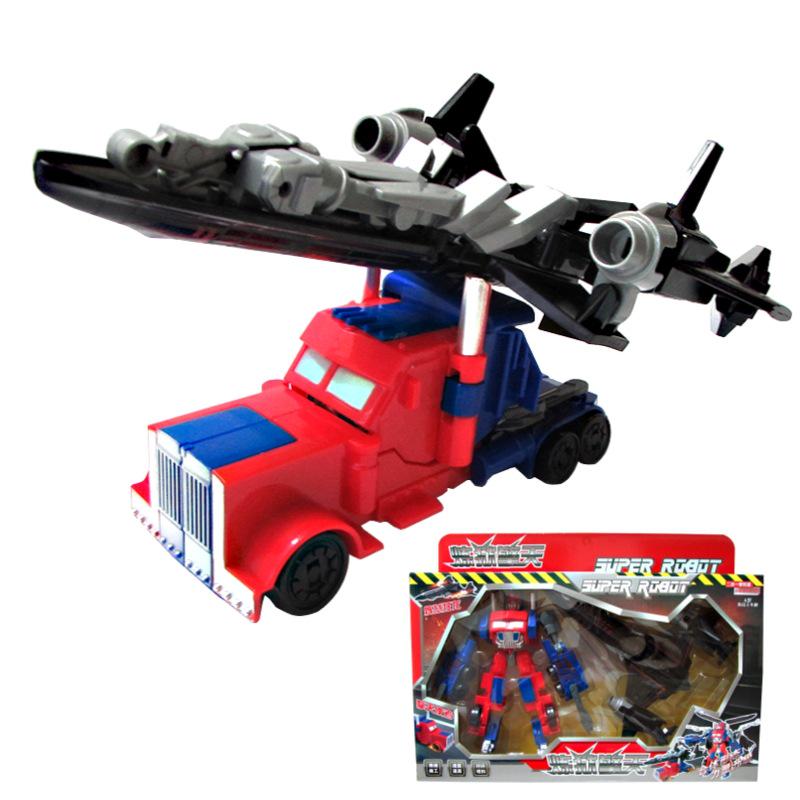 Transforming Robot King Tyrannosaurus Toy: Optimus Prime & Yellow Wasp Gift