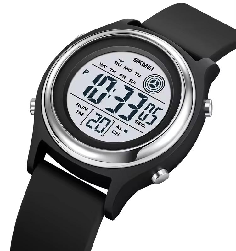 SKMEI 2094 Modny Codzienny Damski Żywiczny Zegarek na Rękę Relojes Para Mujer Cyfrowy LED Damski Sportowy Wodoodporny 5ATM Zegarek dla Kobiet