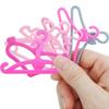 20 Pcs Doll Hangers Plastic Clothes Holder for Barbie Doll Accessories Kid Toy