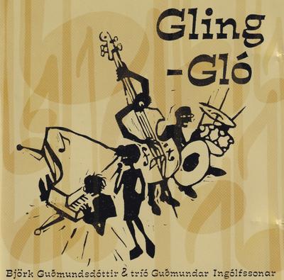 CD BJÖRK GUÐMUNDSDÓTTIR & TRÍÓ GUÐMUND - Gling-Gló TPLP61CD One Little Indi 1994 Non Japan Pop Used