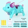 Dancing Singing Piggy Toy with LED Leash - Children's Entertainment Toy