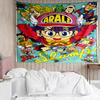 Arale Tapestry for Bedroom Aesthetic Classroom Tapestries Wall Hanging for Living Room Dorm Office,Ideal Creative Gift
