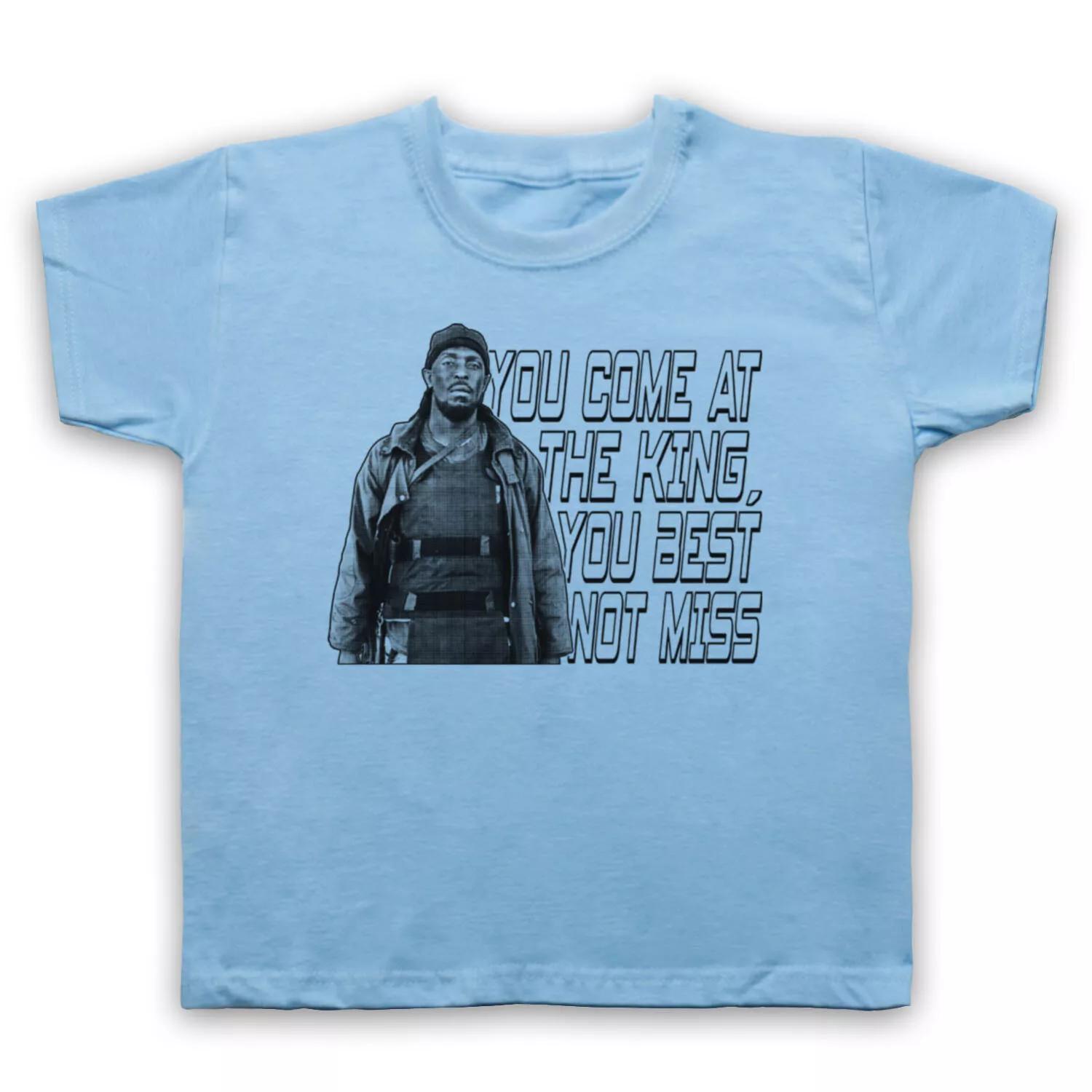 THE WIRE OMAR YOU COME AT THE KING YOU BEST NOT MISS KIDS CHILDS T-shirt 120
