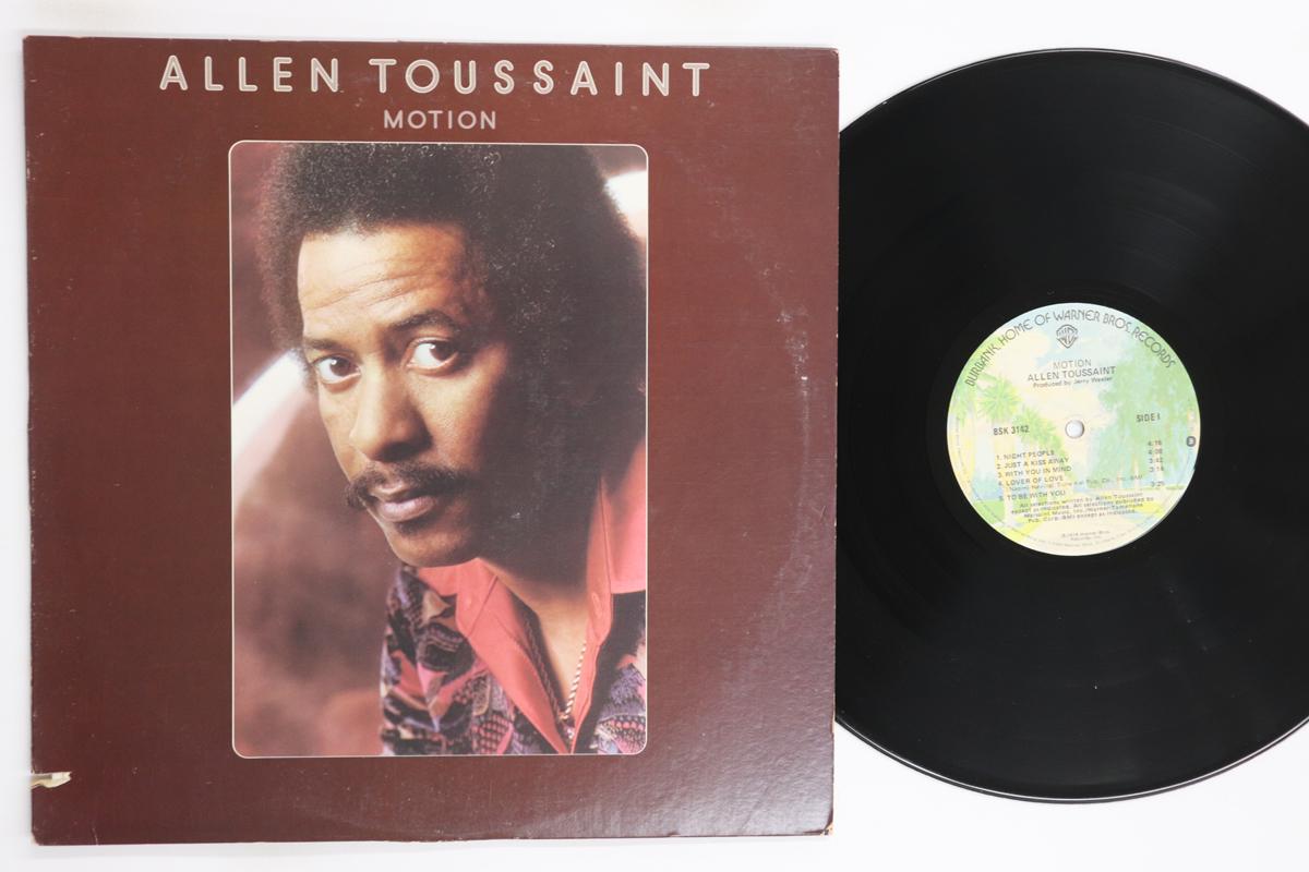 

LP Record ALLEN TOUSSAINT Motion BSK3142 WARNER BROS 1978 US SoulFunk Used