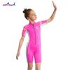 2.5MM Kids Wetsuit Short Sleeve One Piece Girls Warm Surfing Snorkeling Diving