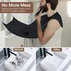 Man Shave Beard Apron Black Hair Shave Apron Ib Trimmer Holder Beard Catcher Waterproof Household Household Cleaning Tools