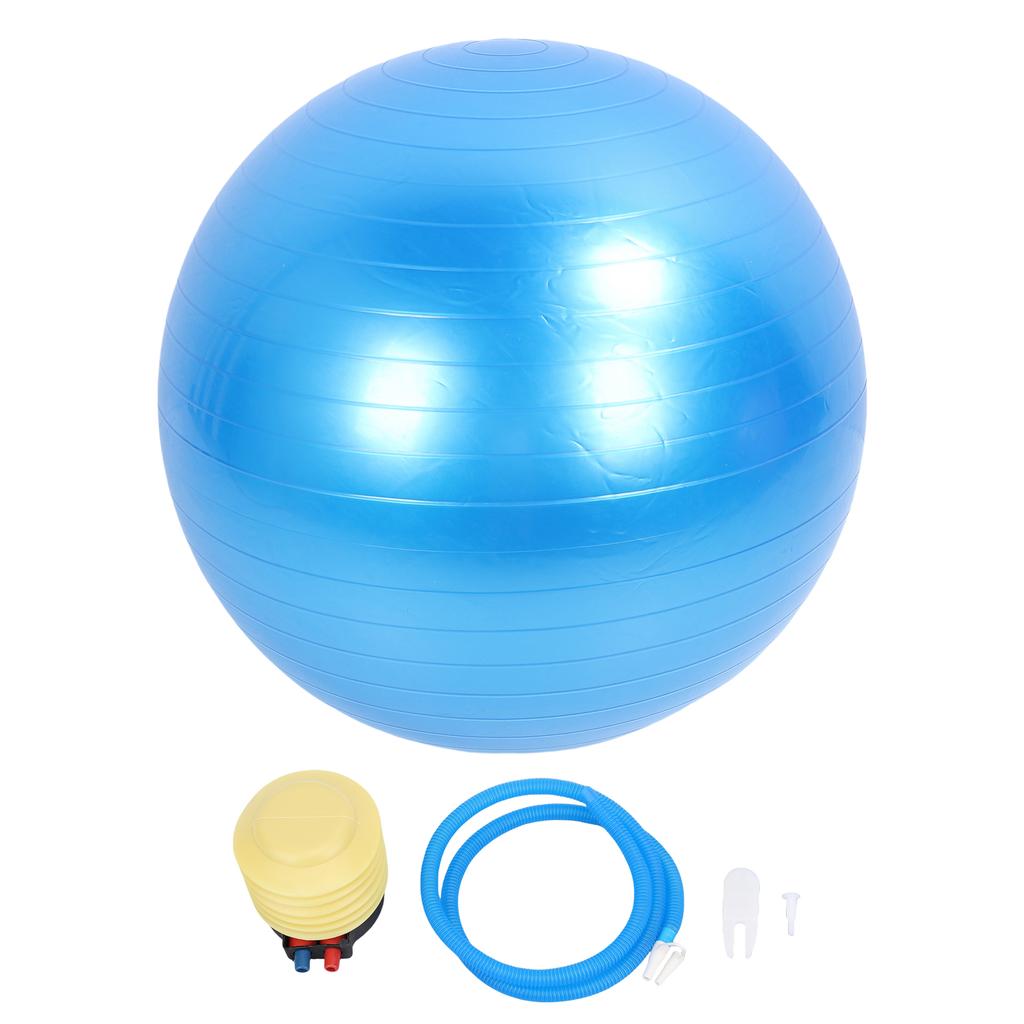 Extra Thick Exercise Ball PVC Anti Burst Inflatable Gym Ball with Pump for Pilates Balance Stability Core Workout