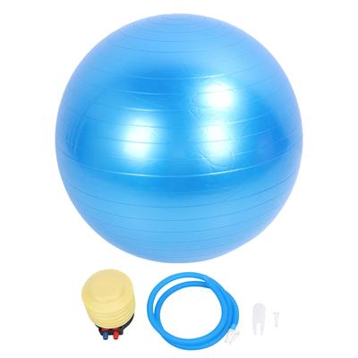 Extra dicker Gymnastikball PVC Berstsicher Aufblasbarer Gymnastikball mit Pumpe für Pilates Balance Stabilität Core Workout