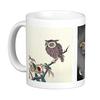 Ohara Photo Mug Koson, "Owl" Mug (Ukiyo-e Series)