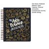 Quaderno Anti-Planner Fatto Quando Non Ne Hai Voglia Blocco Note con Stampa di Lettere e Illustrazioni Vivaci Pagine Spesse da 110gsm