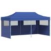 vidaXL Pop-Up-Partyzelt Faltbar Blau 3×6 M