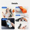 Luxury Magnetic Magsafe Case for iPhone 16 15 Pro Max Plus Wireless Charging Silicone Lanyard Detachable Ring Cell Clear Phone Cover