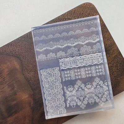 Reusable Lace Pattern Silicone Mold Flexible Nail Art Tools For Nail Art Jewelry Design And DIY Craft Projects