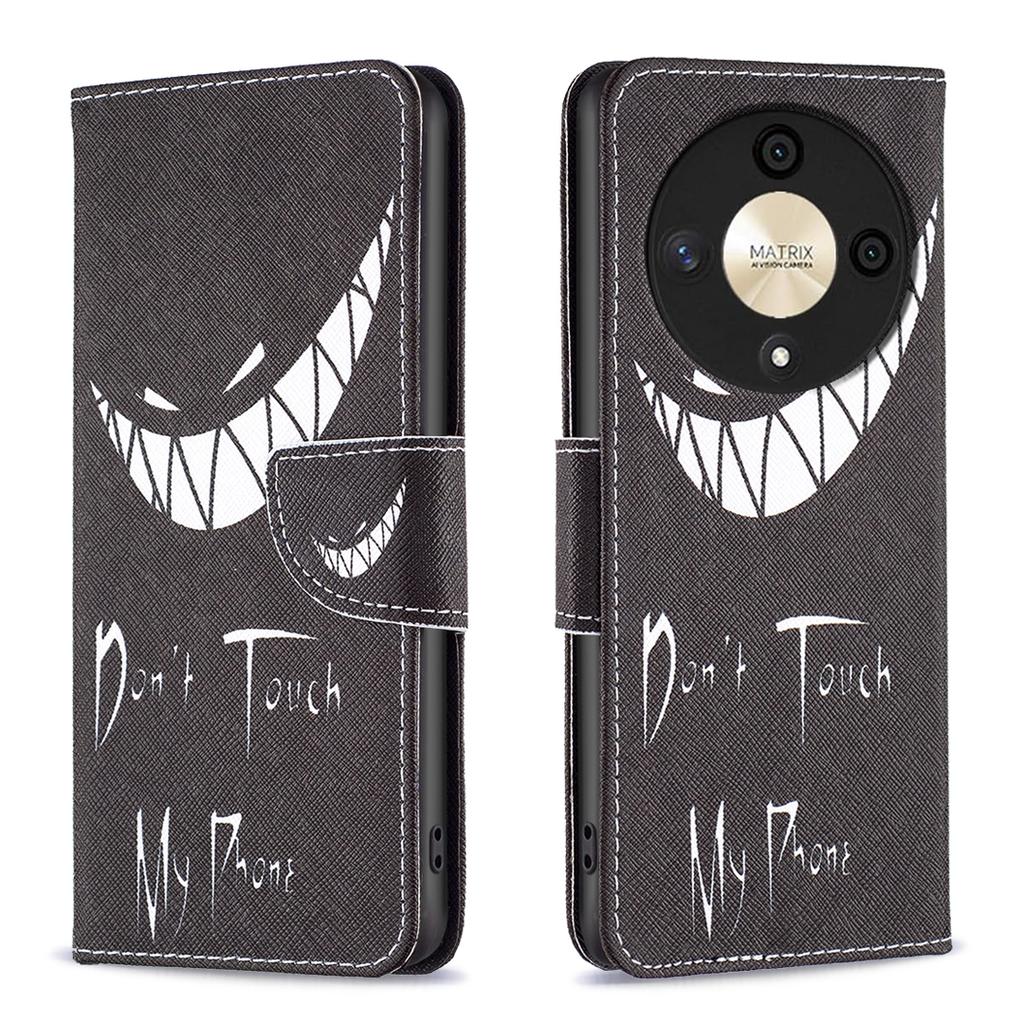 For Honor X9b 5G/Magic6 Lite 5G Case Wallet Pattern PU Leather Flip Phone Cover