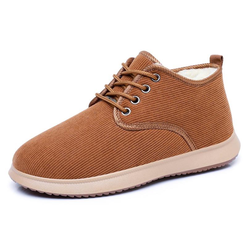 Cotton Shoes, Fleece and Thickened Snow Boots, Outdoor Boots, Versatile Ankle Boots, Casual Boots