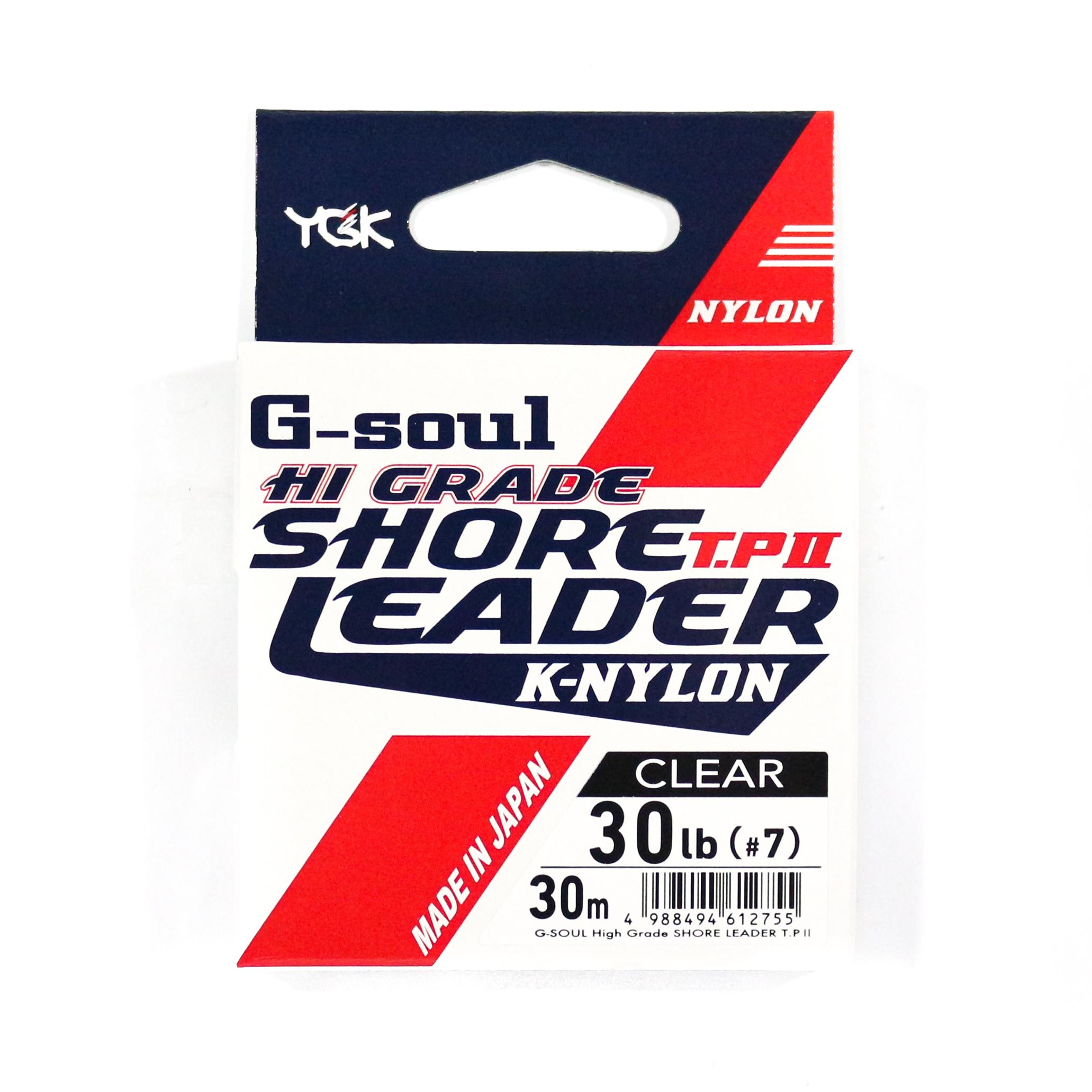 

YGK Hi Grade Shore Leader TP2 K-Нейлон 30 м, Нет. 7, 30 фунтов (2755)