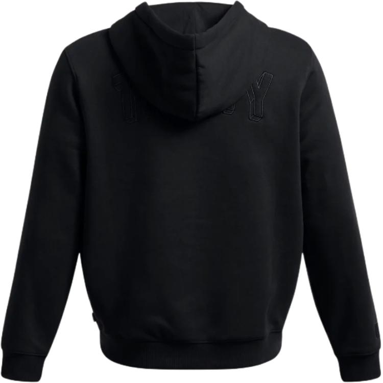 Under Armour Curry Comfortable Warm Hooded Long Sleeve Jacket Men Jackets Black 1387114-001