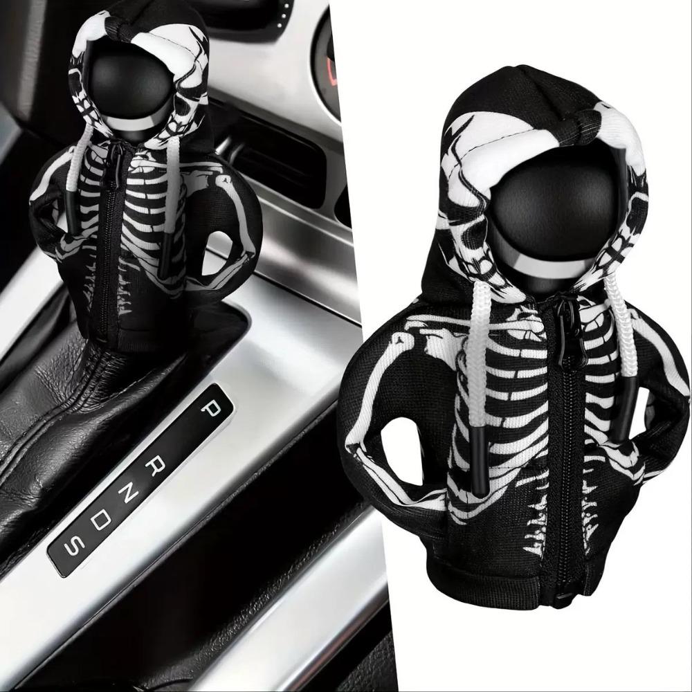Car Gear Handle Cover Gear Lever Decoration Creative Sweater Hoodie Protection Anti-hand Sweat Shift Gear Clothes