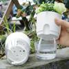 5Pcs Self Absorbing Transparent Flowerpot,Inner Air Hole, Prevention of Plant Root,Office, Hotel, Home Decor